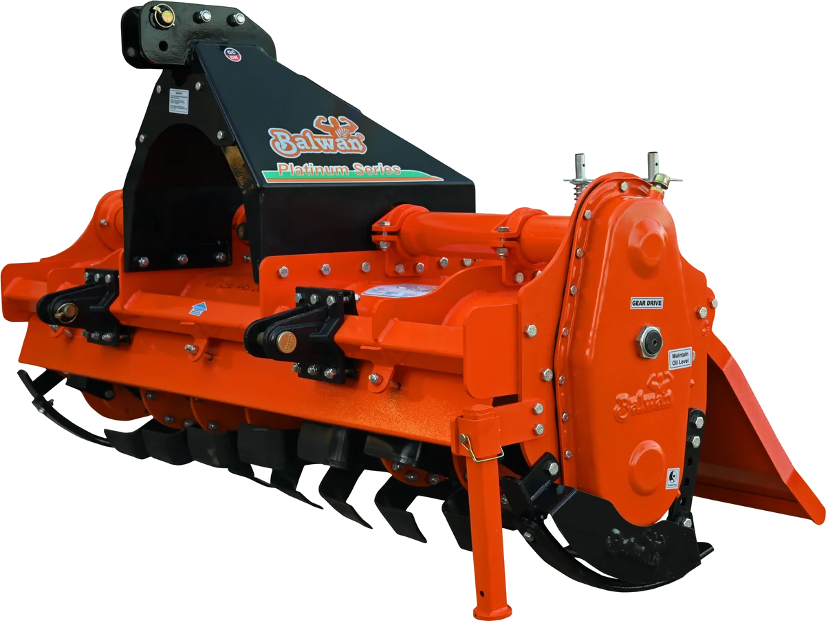 Platinum Series rotavator by Built Strong. Built for You.
